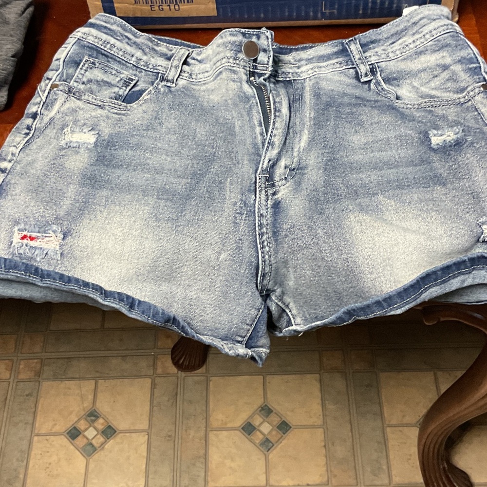 Denim Blue Women's Shorts